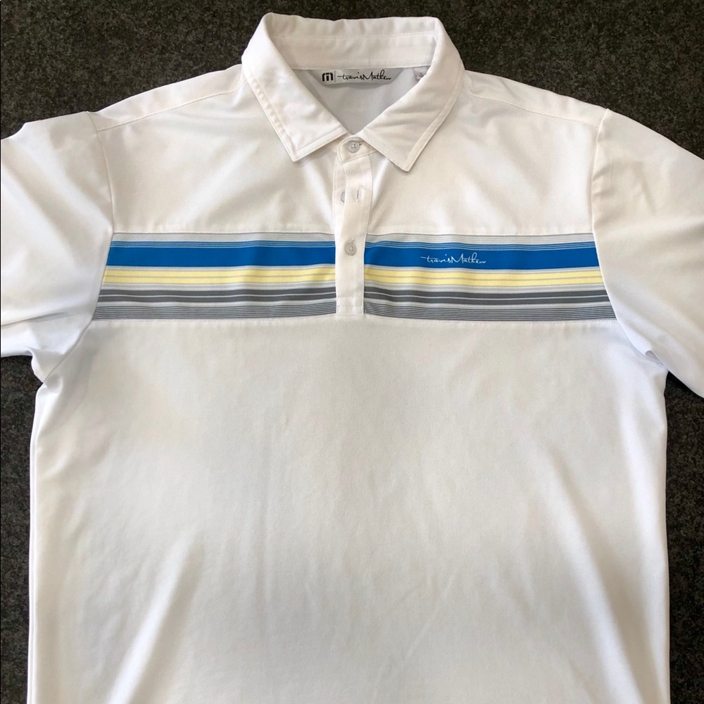 Travis Mathew Golf Shirt. Size Large.